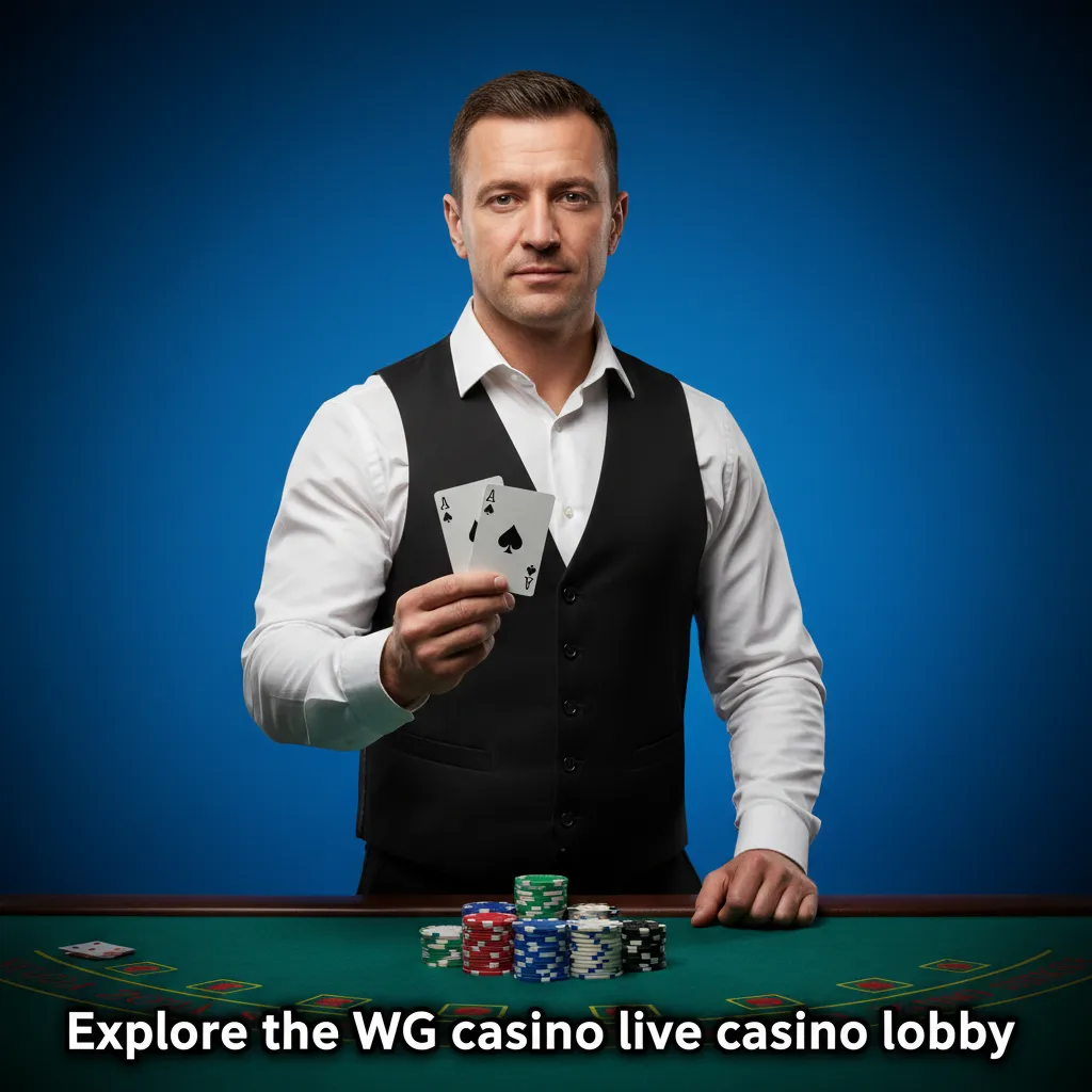 WG Casino live lobby showing 250+ games with roulette, blackjack, baccarat, poker, TV and dice games, and low to VIP tables.