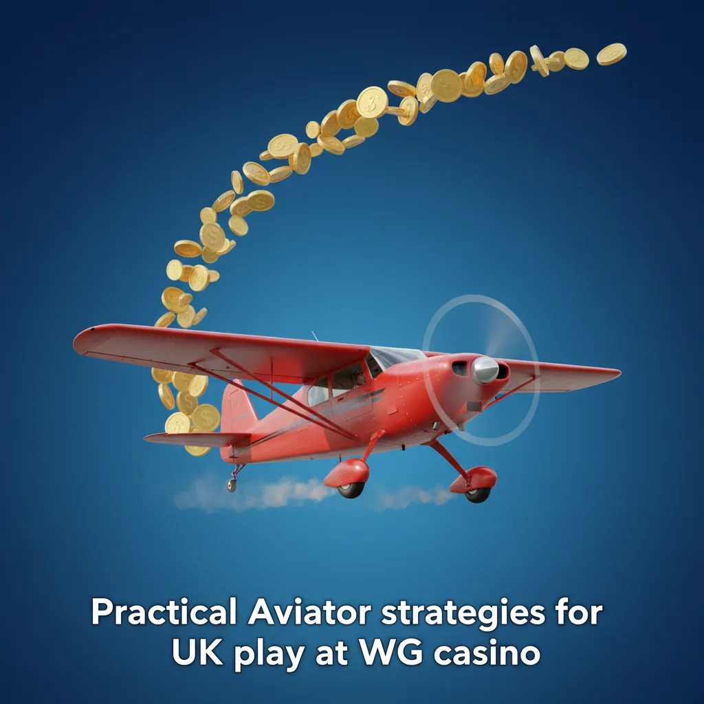Infographic: Aviator tips for UK at WG Casino—set budget, auto cash out 1.3–1.8x, two bets, pause if tilted, practise demo.