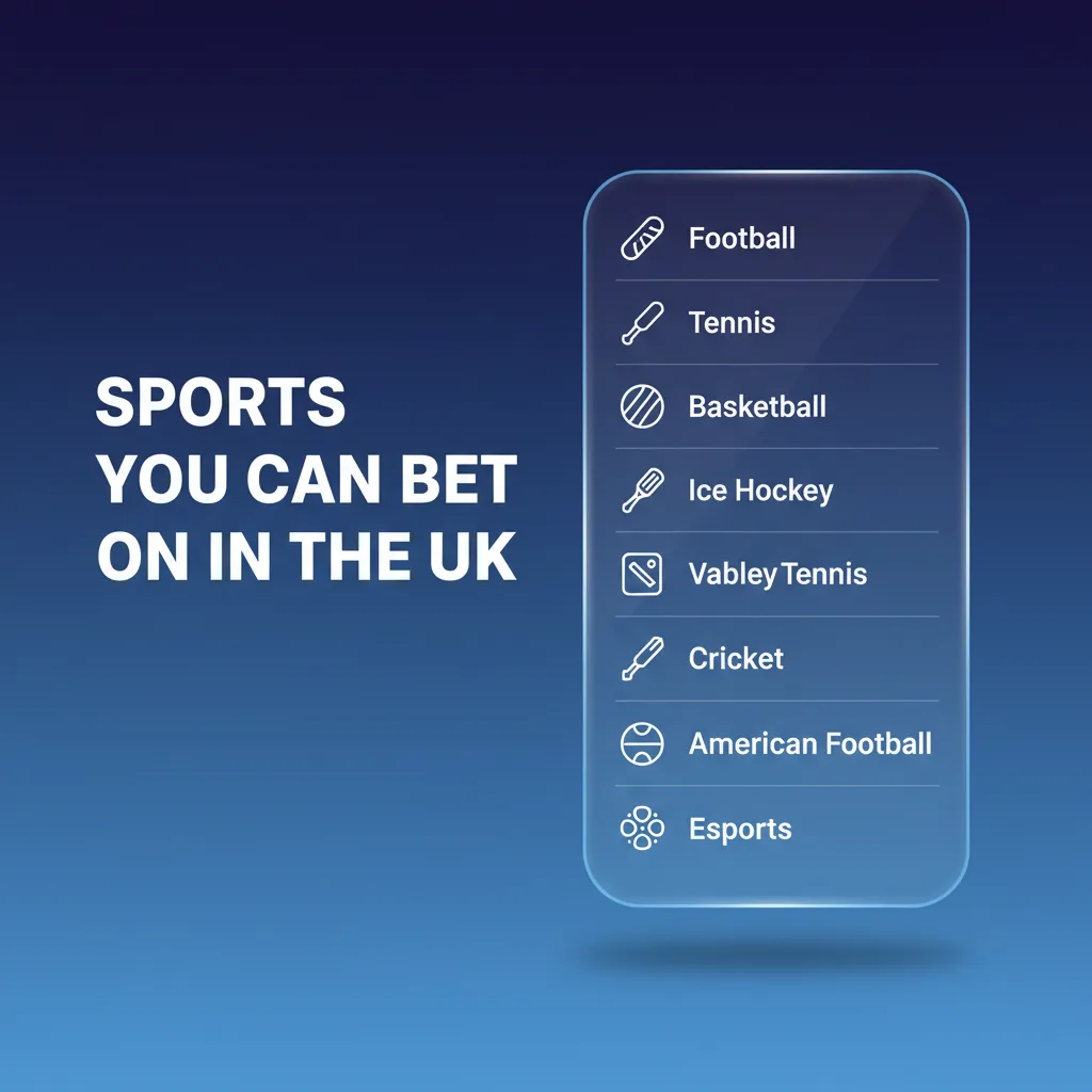 UK sportsbook: football, horse racing, cricket, tennis, rugby union, with match odds, player props, and in-play betting.