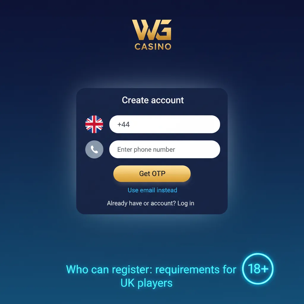 UK players registration requirements: 18+ in UK, real details, one account, ID/address checks, own payment method.