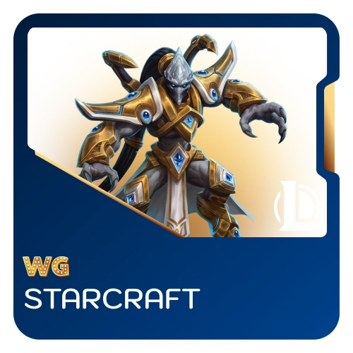 Back top professional strategy players in StarCraft on WG casino.