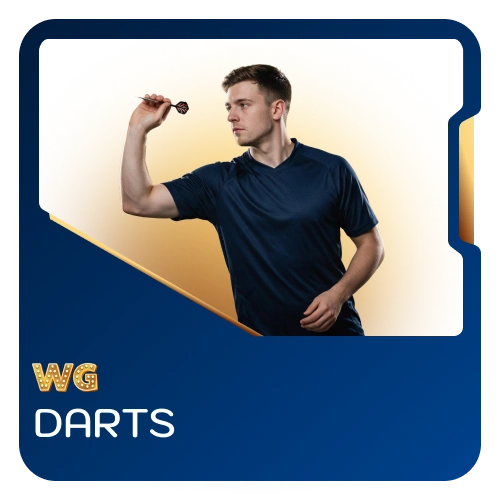Place winning bets on professional darts tournaments at WG casino.
