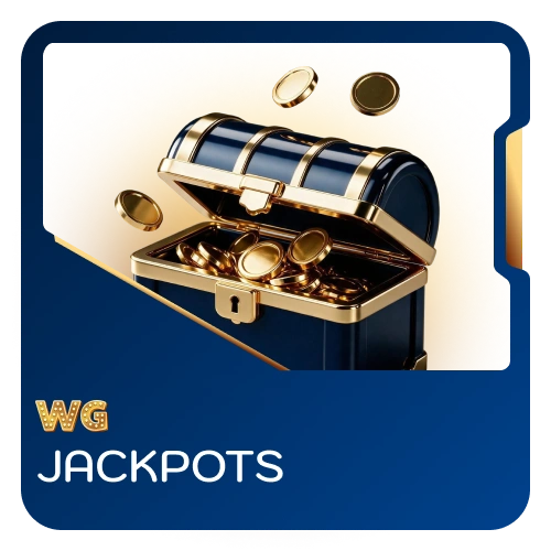 Win massive progressive jackpot prizes available on WG casino.